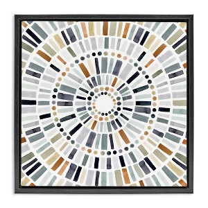 Stupell Industries Abstract Rustic Mosaic Circle, 18" x 18" - 1 of 4