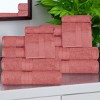 Cotton Plush Highly-Absorbent Heavyweight Luxury 12 Piece Assorted Towel Set by Blue Nile Mills - 2 of 4