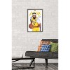 Trends International Nba Los Angeles Lakers - Anthony Davis Feature Series  23 Framed Wall Poster Prints White Framed Version 14.725 X 22.375 : Target