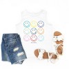 The Juniper Shop SmileyWorld Wink Rainbow Swirl Youth Tank Top - 2 of 4
