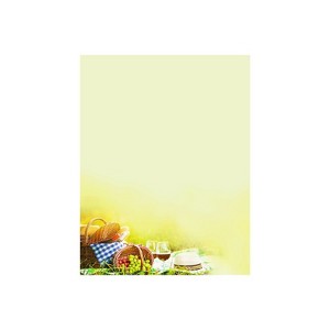 Great Papers! Picnic Basket Letterhead 8.5"H x 11"W 80 count (2017039) - 1 of 1
