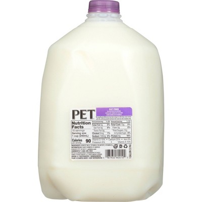 PET Dairy Fat Free Skim Milk - 1gal