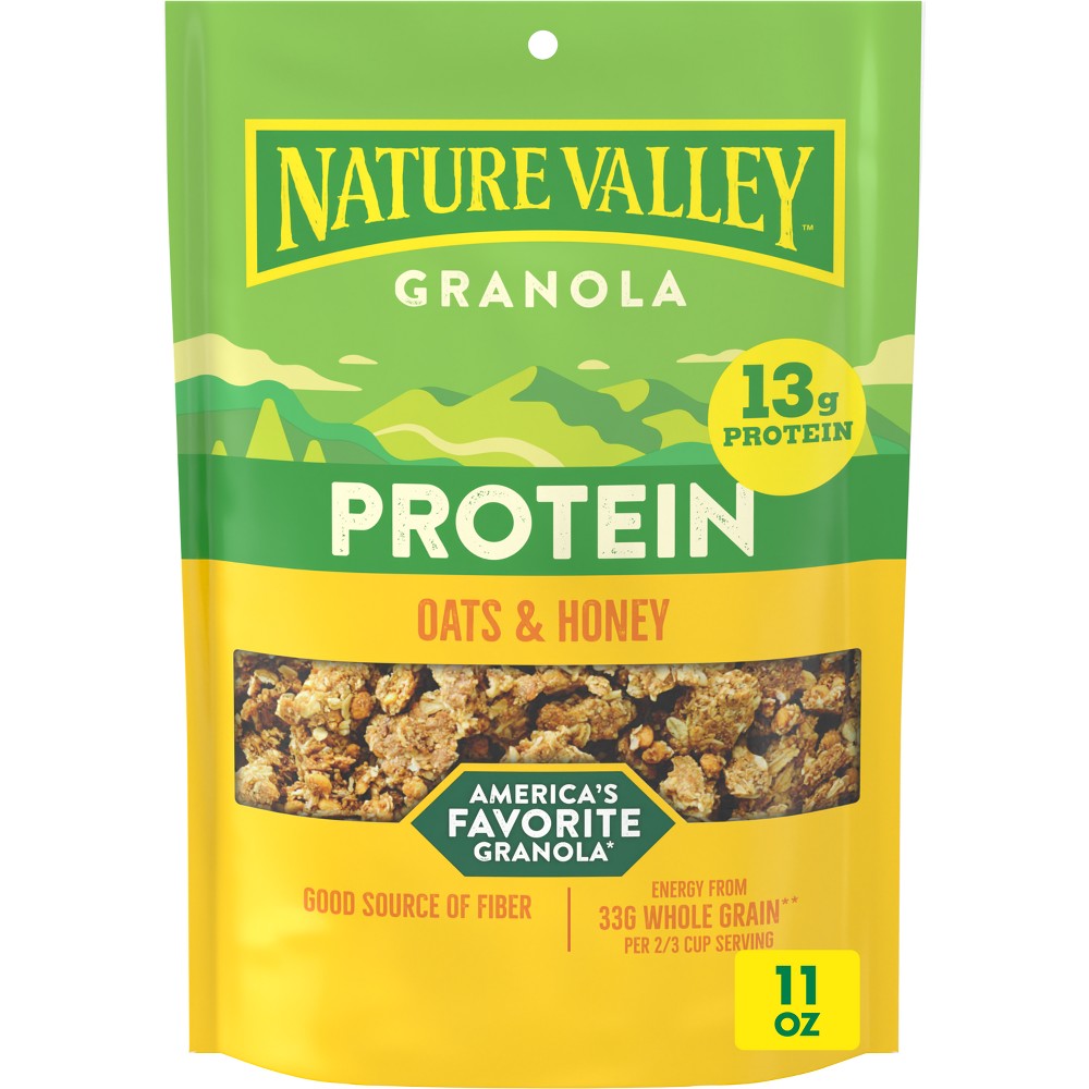 Nature Valley Protein Oats 'n Honey Crunchy Granola - 11oz
