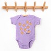 The Juniper Shop SmileyWorld Pumpkin Collage Daisies Baby Short Sleeve Bodysuit - 2 of 4