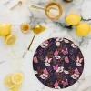 Schatzi Brown Free spirit Butterfly Plum Cutting Board - Deny Designs - 2 of 3