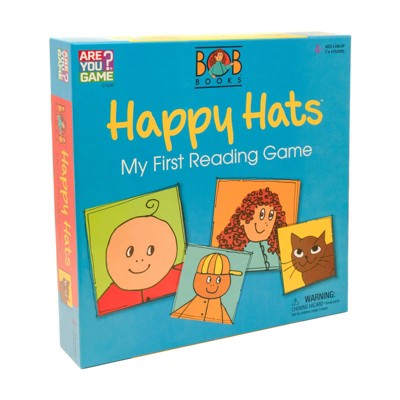 AreYouGame.com Bob Books Happy Hats My First Reading Board Game