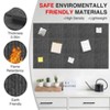 15-Pack Large Felt Bulletin Board, 59x36 Inch with Pushpins | Cork Alternative for Office, Home & School Decor - 3 of 4