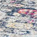 light blue, navy, ivory, orange, pink, mustard