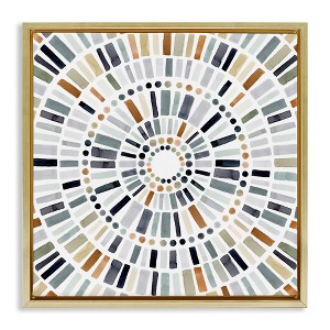 Stupell Industries Abstract Rustic Mosaic Circle, 25" x 25" - 1 of 4
