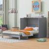 Full Size Murphy Bed with Large Drawers - 2 of 4