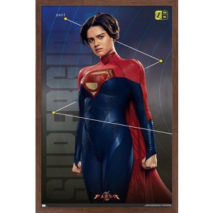 Trends International DC Comics Movie The Flash - Supergirl Triptych Framed Wall Poster Prints - 1 of 4