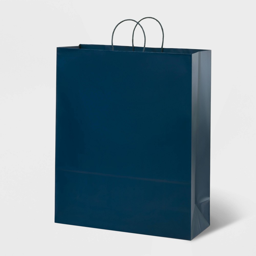 Photos - Other Souvenirs XLarge GiftNavy - Spritz™: Father's Day Jumbo Size, Blue Solid Paper, All