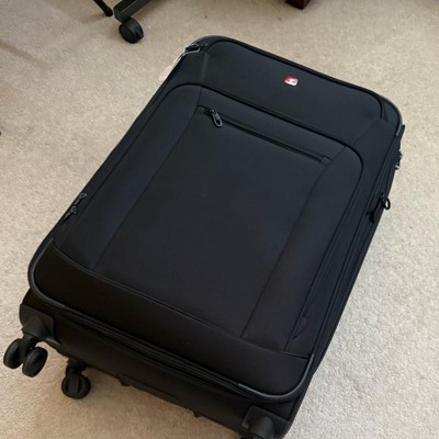SWISSGEAR Zurich Softside Large Checked Suitcase - Black: Tear