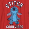 Boy's Lilo & Stitch Good Vibes Happy Stitch T-Shirt - image 2 of 4