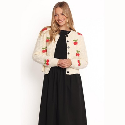 Petal and Pup Trudie Cherry Cardigan