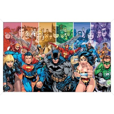 Trends International Dc Comics Suicide Squad: Kill The Justice League - Key  Art Framed Wall Poster Prints Black Framed Version 14.725 X 22.375 :  Target