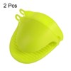 Unique Bargains Silicone Heat Resistant Anti-Slip Waterproof Mitts 2 Pcs - 3 of 4