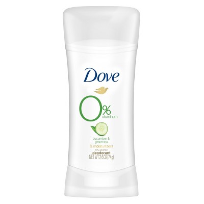 Dove Beauty Aluminum Free Cucumber & Green Tea Deodorant Stick - 2.6oz