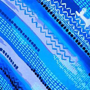 blue brushstroke