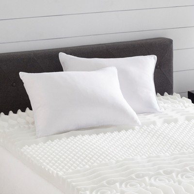 BrylaneHome Dual Support Memory Foam Pillow