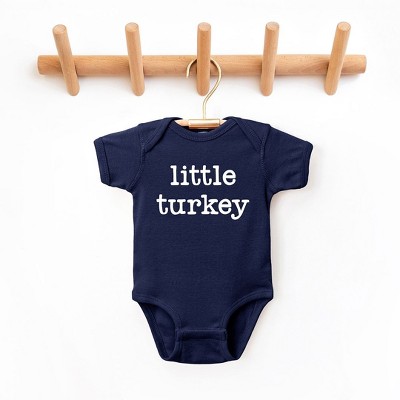 The Juniper Shop Little Turkey Typewriter Baby Bodysuit