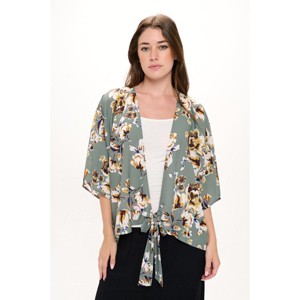 WEST K Women's Leigh Tie Front Shrobe - 1 of 4