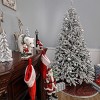 National Tree Company 7.5 ft. Snowy Hamilton Spruce Tree with Cool White LED Lights - 4 of 4