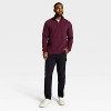 Men's Quilted Fleece 1/2 Zip Pullover Sweatshirt - All In Motion™ - 3 of 3