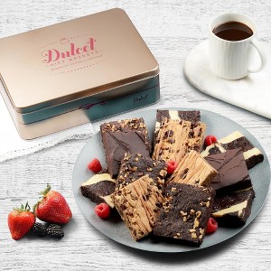 Dulcet Gift Baskets Chocolate Brownie Tin Assortment - 1 of 4