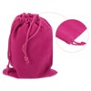 Unique Bargains Wedding Gift Microfiber Soft Drawstring Storage Bag 3 Pcs - 3 of 3
