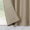 Martine Microfiber Semi Sheer Rod Pocket Kitchen Curtain Valance and Tiers Set - No. 918 - image 3 of 4