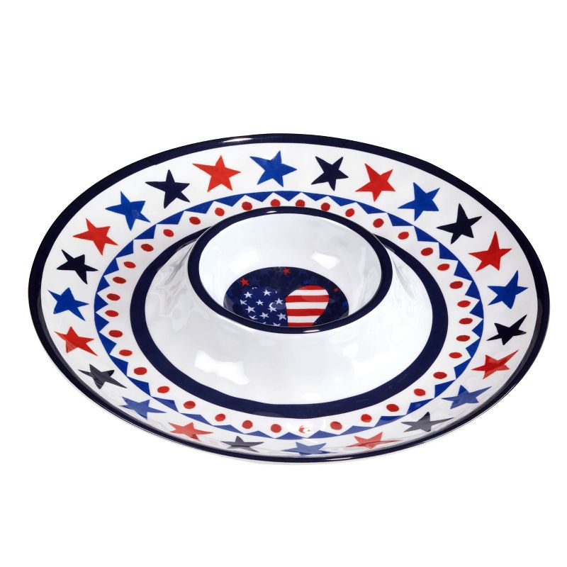 3pc Stars and Stripes Hostess Set - Certified International, 5 of 7