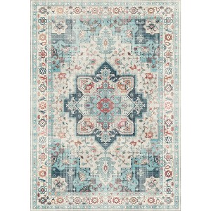 Abynow Faded Medallion Indoor Area Rug - 1 of 4