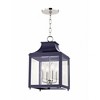 Mitzi Leigh 4 - Light Pendant in  Polished Nickel Clear Shade - 3 of 4