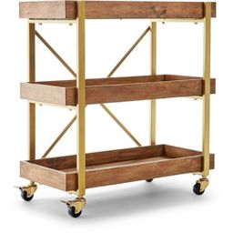 Riley 3-Tier Bar Cart - Adore Décor