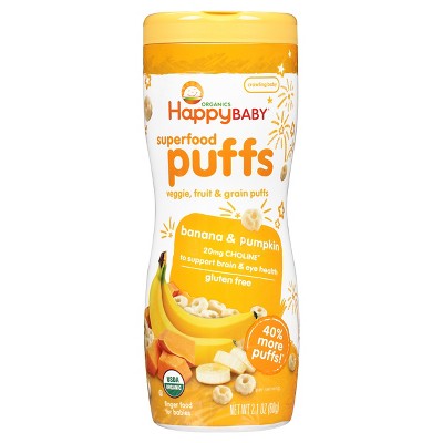 target happy baby puffs