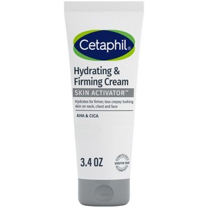 Cetaphil Hydrating & Firming Face + Neck + Chest Cream - 3.4oz - 1 of 4