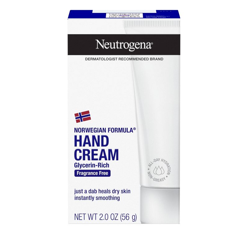 Neutrogena Norwegian Formula Hand Cream for Dry and Rough Hands - Fragrance Free - 2oz, 3 of 16