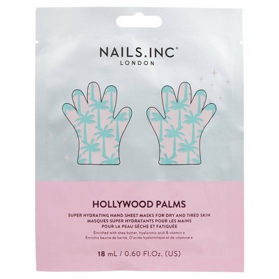 Nails Inc. Hollywood Palms Hydrating Hand Mask - 0.7 fl oz