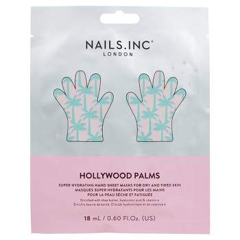 Nails Inc. Hollywood Palms Hydrating Hand Mask - 0.7 fl oz
