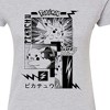 Women's - Pokémon - Pikachu Manga Fitted Graphic T-Shirt - 2 of 3