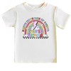 The Juniper Shop First Day First Grade Rainbow Toddler Short Sleeve Tee - 3 of 4