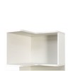 Okak Industrial Bookshelf, Storage Shelves with 8 Open Shelves, Tall Bookcase for Books and CDs, Storage Organizer for Living Room, Bedroom, White - 4 of 4