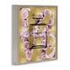Stupell Industries Fashion Love Rose Perfume Black Framed Giclee Art - 3 of 4