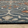 Oriental Weavers Latitude 709B3 Teal/ Orange Indoor/Outdoor Area Rug - 6'7" x 9'2" - 4 of 4