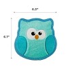 Outward Hound Tough Skinz Owl Dog Animal Toy - Blue - 3 of 4