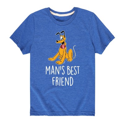Boys' - Disney - Man's Best Friend Short Sleeve Graphic T-Shirt