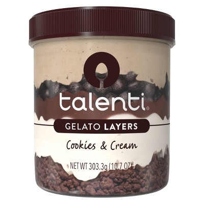 Talenti Gelato Layers Cookies & Cream - 10.7oz