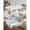 Chafing Dish Buffet Set,9QT Buffet Servers and Digital Display Temperature Warming Tray,Stainless Steel Food Warmer for Commercial Food Steam Table - 3 of 4