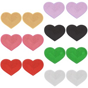 Sequin Star Heart Iron On Patches Clothing Embroidered Sewing Repair Hot-fix Garment Bag Shoes Backpack Hat DIY Decoration - 1 of 4